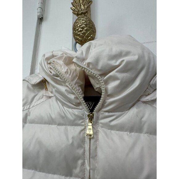 Guess women’s size small white puffer coat - Picture 5 of 11